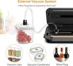 Vacuum Seal Food Saver Machine with Bags and Cutter