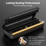 Compact Vacuum Sealer with Storage Bags and Roll