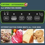 Vacuum Sealer with Cutter and Bag Storage