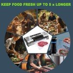 Vacuum Sealer with Cutter and Bag Storage
