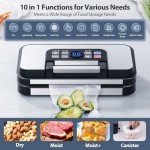 Versatile Vacuum Sealer with Built-In Cutter