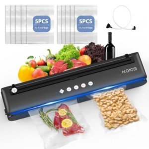 KOIOS Automatic Food Vacuum Sealer with Cutter