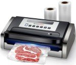 Bonsenkitchen Easy Handle Vacuum Sealer with Cutter