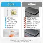Handheld Vacuum Sealer with 30 Reusable Bags