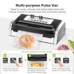 Bonsenkitchen Easy Handle Vacuum Sealer with Cutter