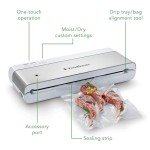 Compact Vacuum Sealing Machine for Wild Game Cooking