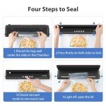 KOIOS Automatic Food Vacuum Sealer with Cutter