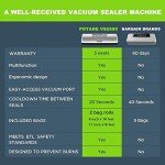 Compact Vacuum Sealer with Cutter and Starter Set