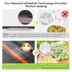 Bonsenkitchen Easy Handle Vacuum Sealer with Cutter