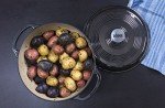 Midnight Chrome 6 Quart Cast Iron Dutch Oven