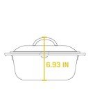 Lodge 7-Quart Pre-Seasoned Cast Iron Dutch Oven