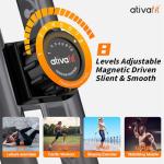 ATIVAFIT 3-in-1 Folding Fitness Bike with Monitor