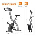 ATIVAFIT 3-in-1 Folding Fitness Bike with Monitor
