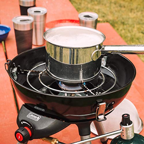 Portable 4-in-1 Black Camping Stove