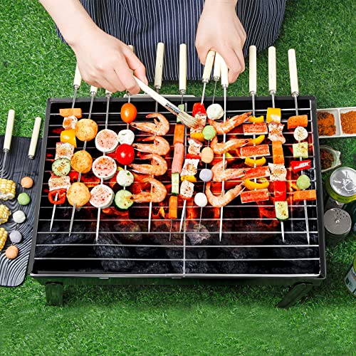 Portable Charcoal Grill for Camping and Outdoor Cooking
