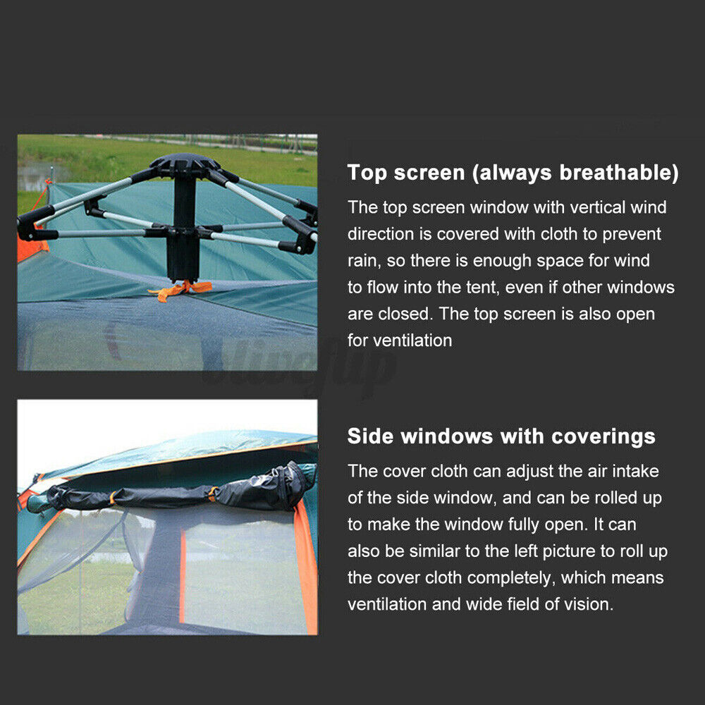 Family-Friendly Waterproof Dome Tent for Camping