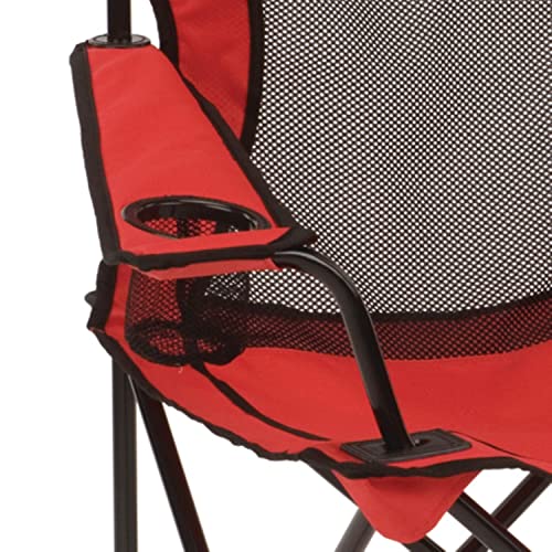 Coleman Quad Camping Chair with Cooling Mesh Back