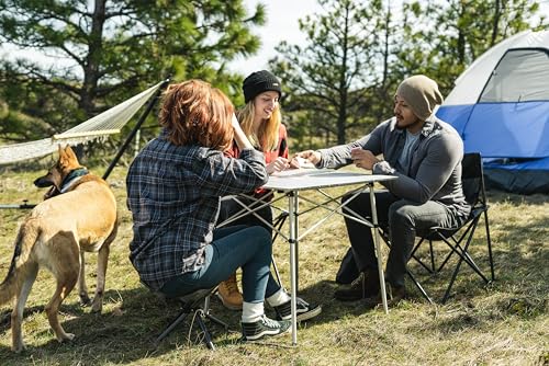 Stansport Apex Fold-Up Stool, Multicolor Camping Chair