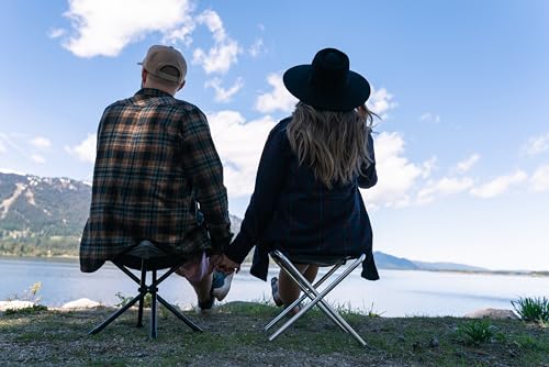 Stansport Apex Fold-Up Stool, Multicolor Camping Chair