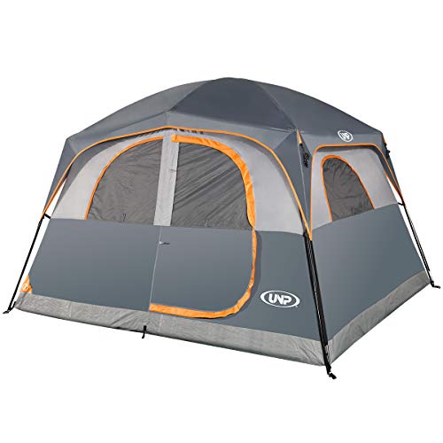 6-Person Waterproof Family Camping Tent - Easy Setup
