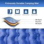 Self-Inflating Double Sleeping Pad with Pillow