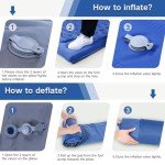 Self-Inflating Double Sleeping Pad with Pillow