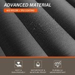 TOBTOS Inflatable Camping Sleeping Pad with Pillow (Grey)