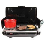 Coleman Camp Propane Grill and Stove, Black