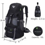 50L Waterproof Hiking Backpack for Outdoor Adventures