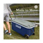 Coleman 316 Series 100-Quart Rolling Cooler