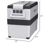 12V Portable Electric Car Refrigerator - 45L