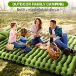 Yuzonc Doble Colchoneta Autoinflable con Almohada