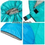 Lightweight 3-Season Sleeping Bag for All Ages