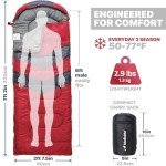 MalloMe Ultralight 3-4 Season Sleeping Bags for All