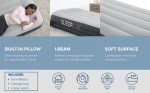 SLEEPLUX Inflatable Air Mattress with Built-in Pump