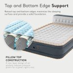Intex Dura Beam Queen Air Bed with Pump