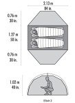 MSR Elixir Lightweight 2-Person Backpacking Tent