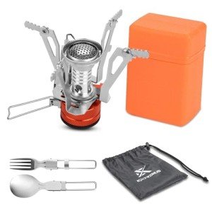 Extremus Compact Windproof Camping Stove for Backpacking
