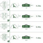 Clostnature Ultralight Waterproof Tent for 2