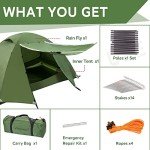 Clostnature Ultralight Waterproof Tent for 2
