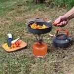 Extremus Compact Windproof Camping Stove for Backpacking