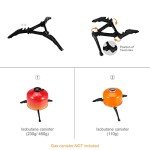 Odoland Camping Cookware Set with Tripod and Cup