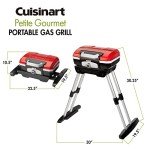 Portable Gourmet Gas Barbecue with VersaStand