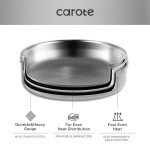 Carote 12-Piece Stainless Steel Cookware Set
