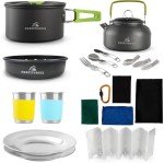 Fortitude21 19-Piece Camping Cooking Set