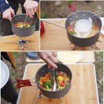 Lightweight 13-Piece Aluminum Camping Cookware Set