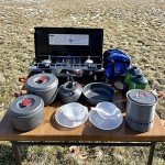 Lightweight 13-Piece Aluminum Camping Cookware Set