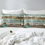 Camping Rules Queen-Size Bettbezug-Set für Kinder