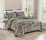 3-Piece Cabin Lodge Camping Set for Queen Bed