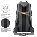 Bseash 60L Waterproof Lightweight Hiking Backpack